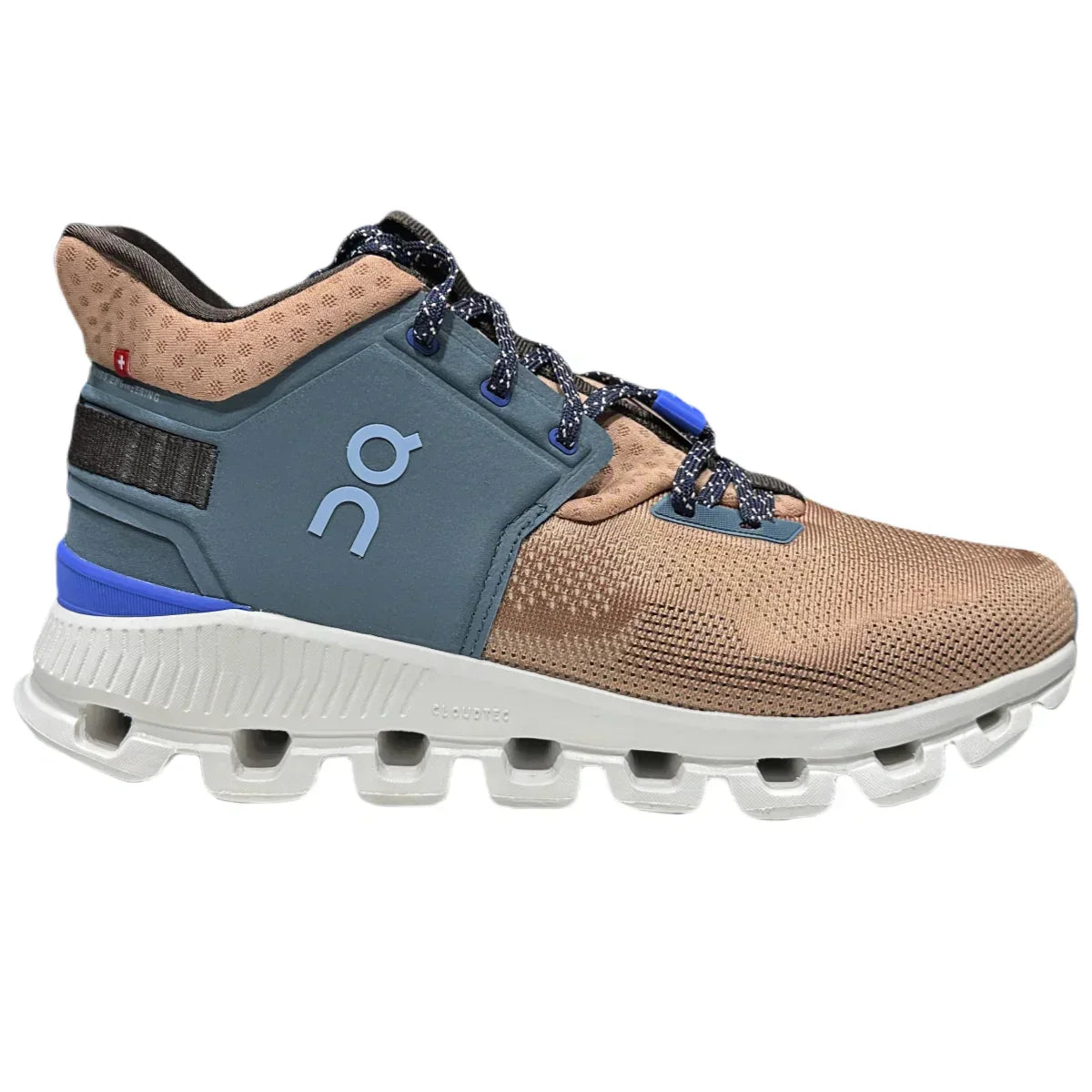 On Cloud Hi Edge   Men  Pink/ and storm blue