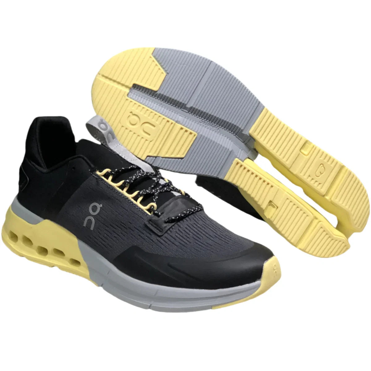 On Cloudnova Flux Men's Black/Yellow