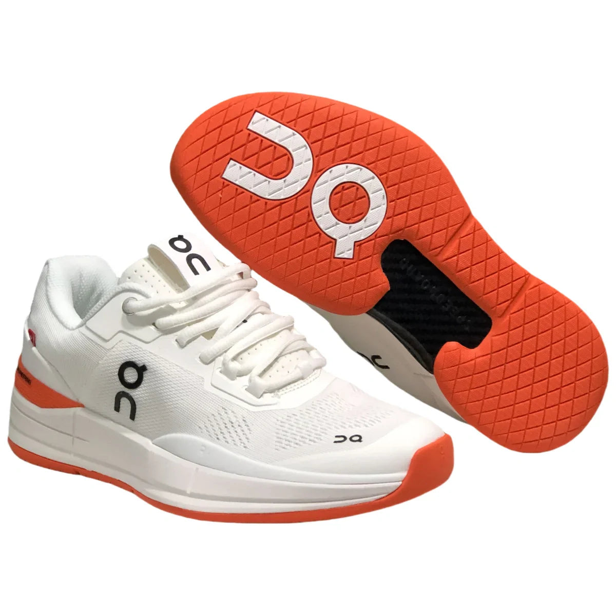 On The Roger Pro Women's White/Oranges