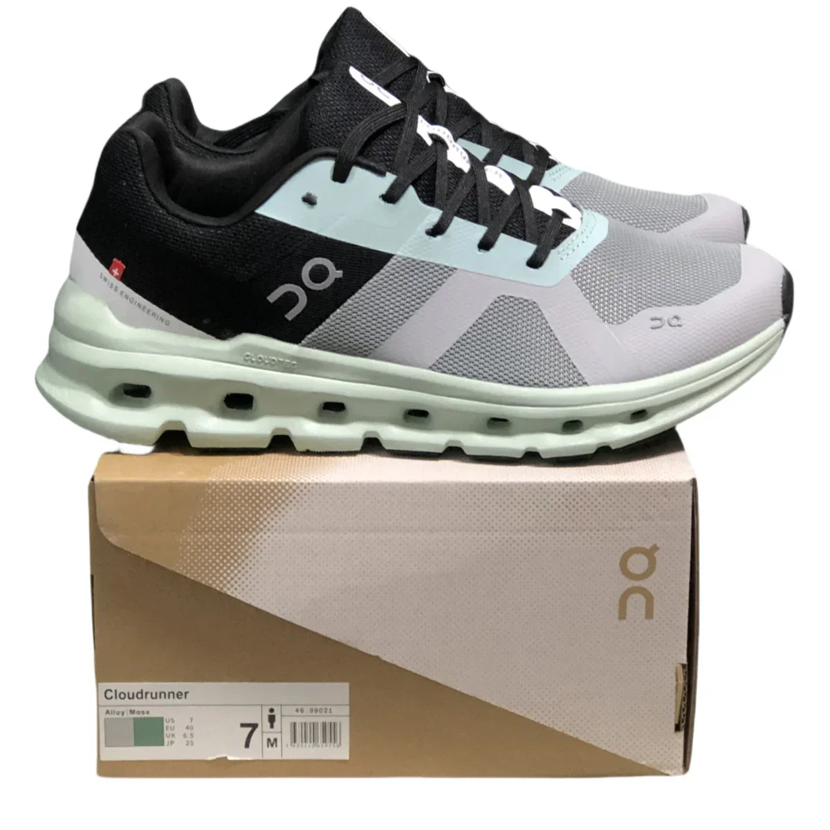 On Cloudrunner Women's Gray/Green