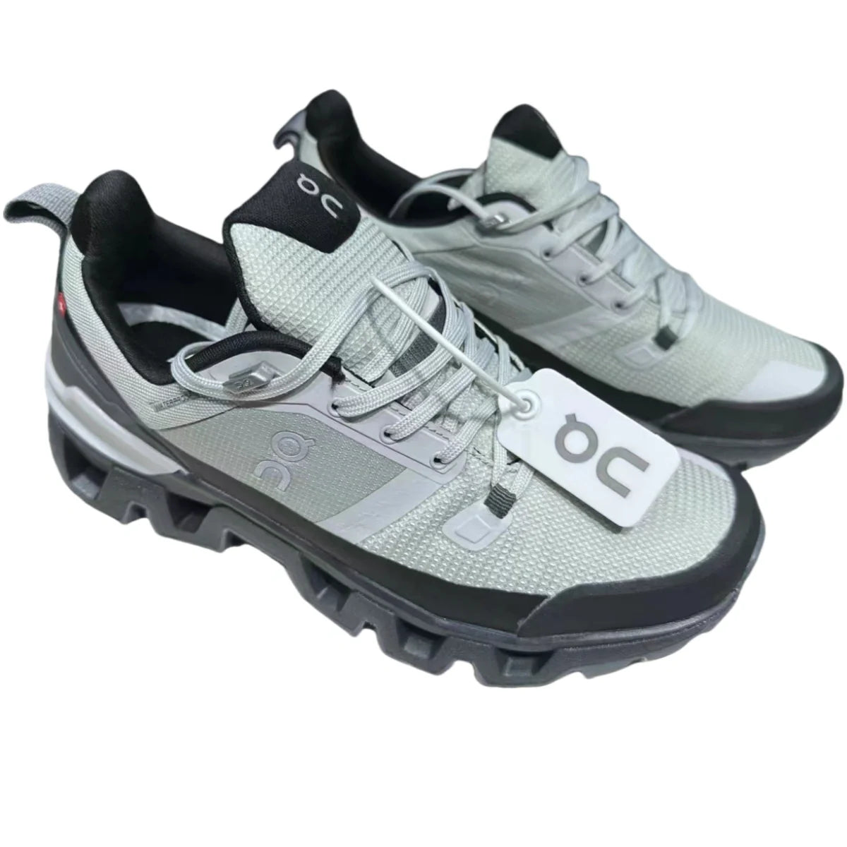 On Cloudwander Waterproof Men's White/Gray