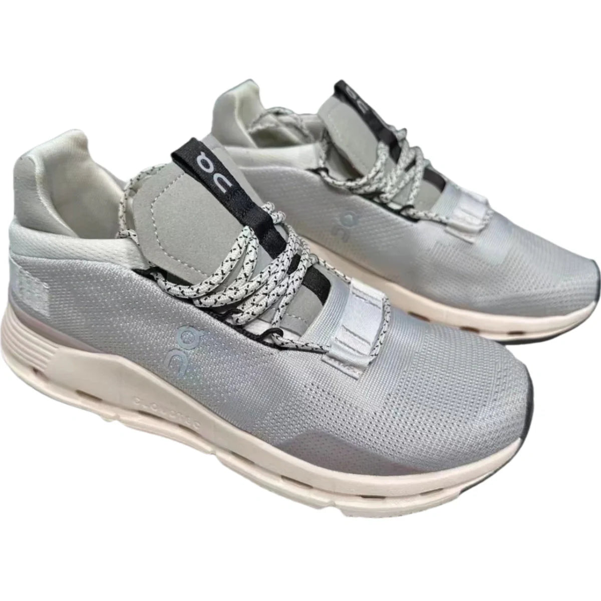 On Cloudnova  Men's White/Gray