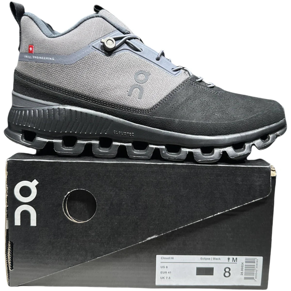 On Cloud Hi Edge  Men's  Gray/Black