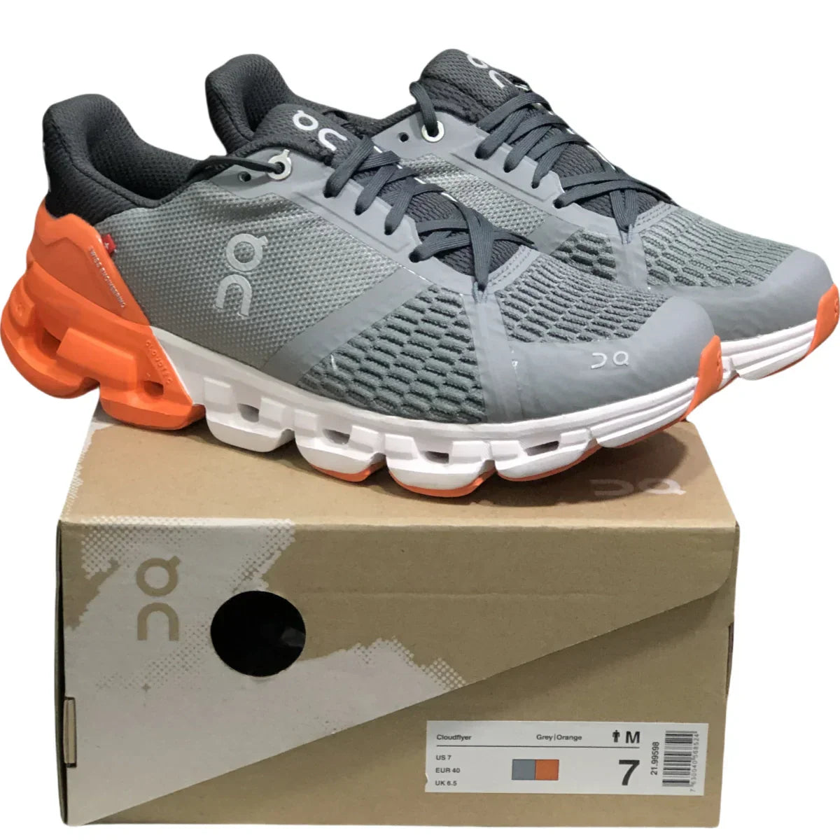 On Cloudflyer 3 Women’s Grey orange