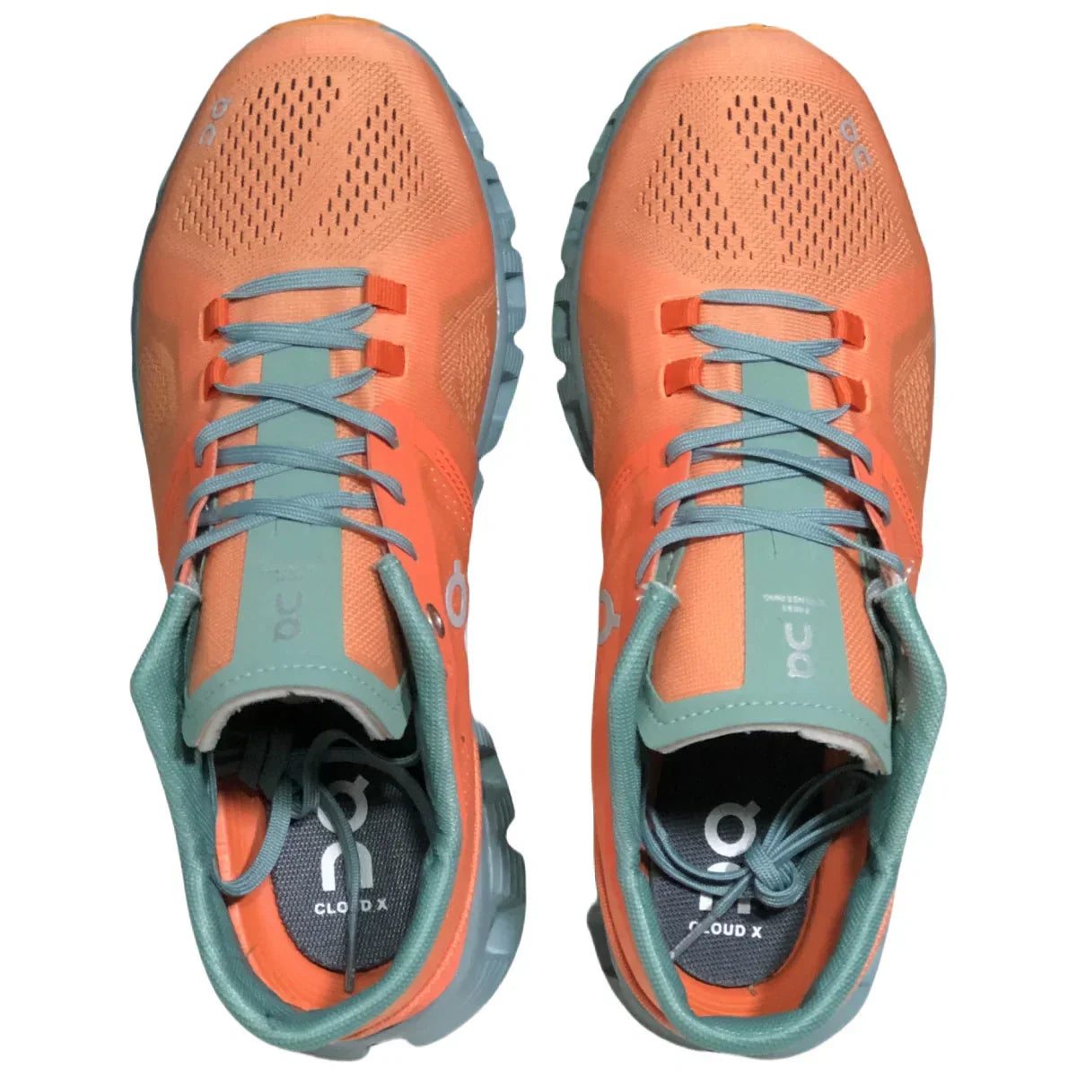 On Cloud X1 women’s Orange aquamarine