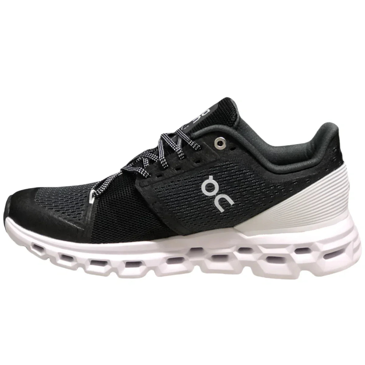 On Cloudstratus Women's Black and white