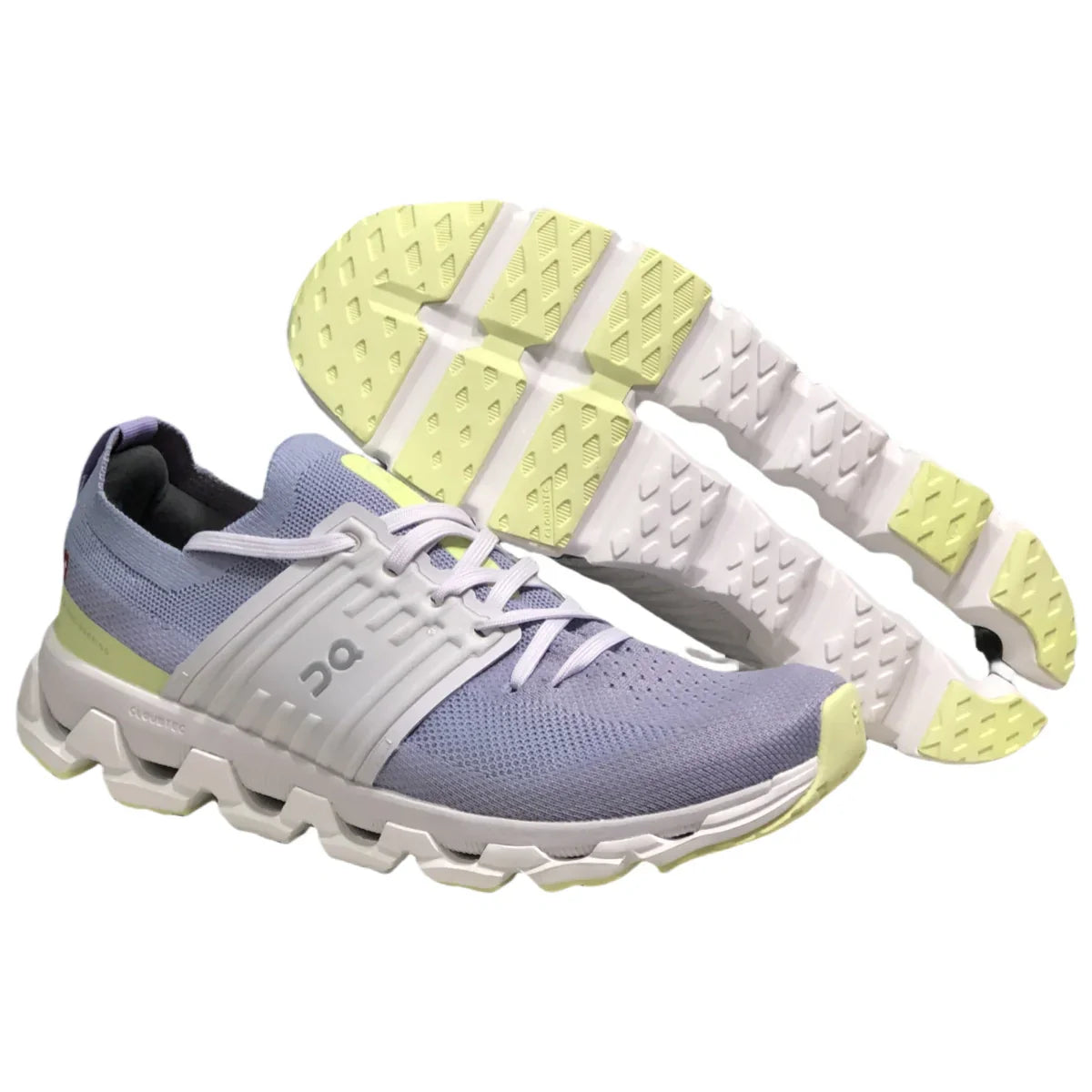 On Cloudswift 3 Women's Rain clouds gray grass yellow