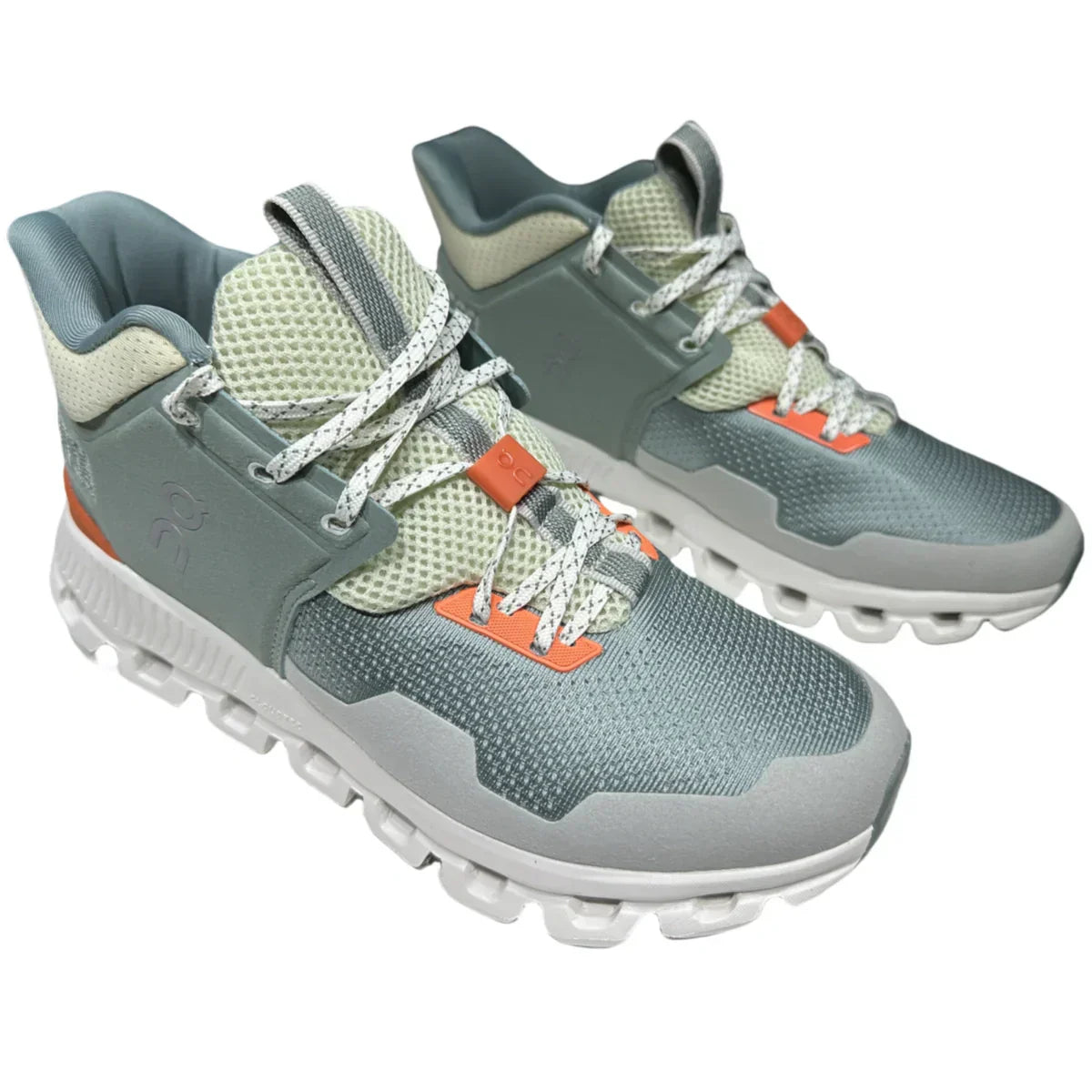 On Cloud Hi Edge  Women'S  Pebble gray sea blue