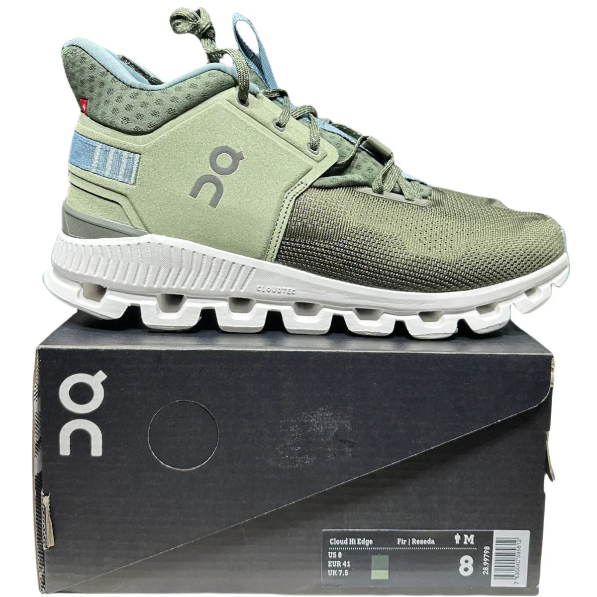 On Cloud Hi Edge Men'S Fir green/ grey green