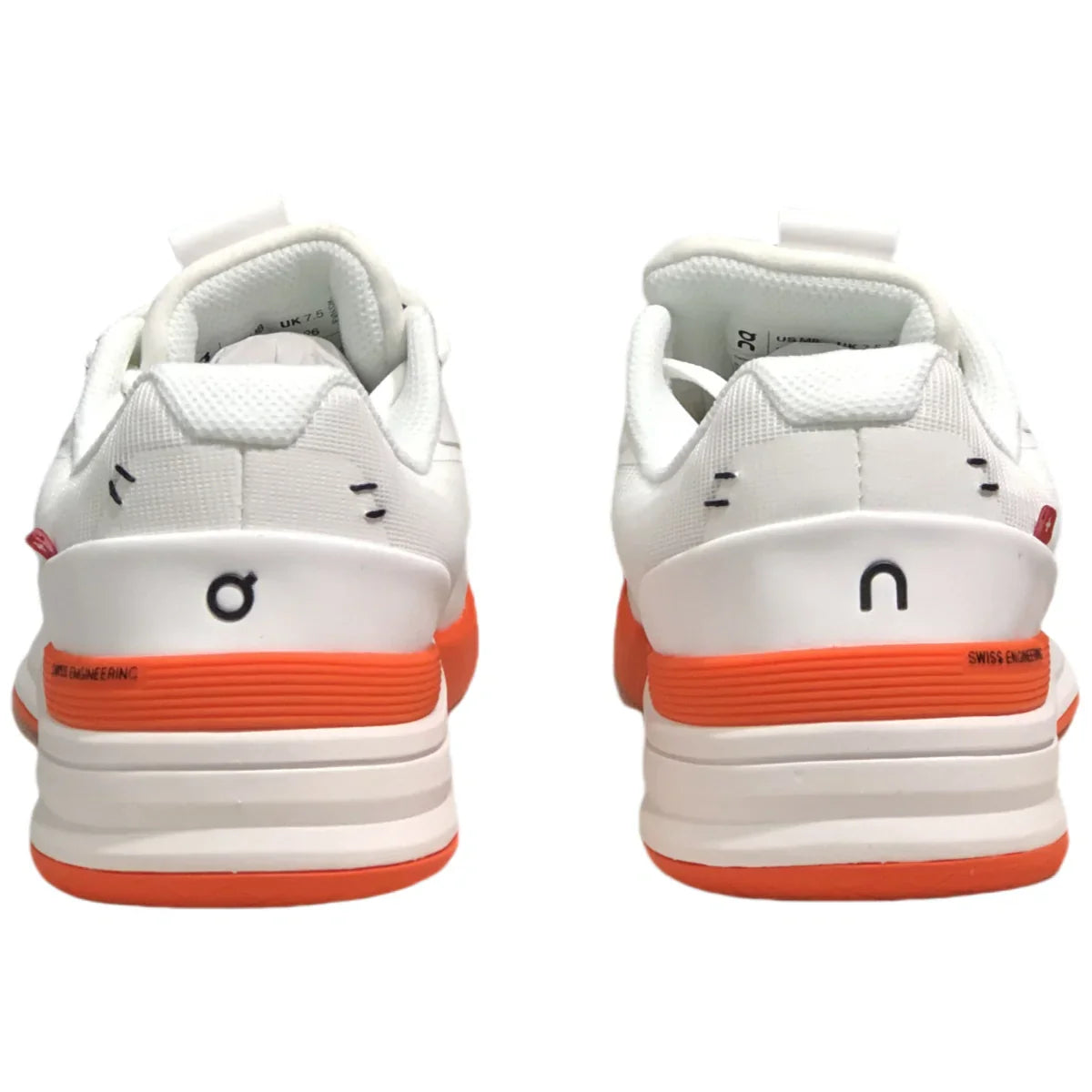 On The Roger Pro Men's White/Oranges