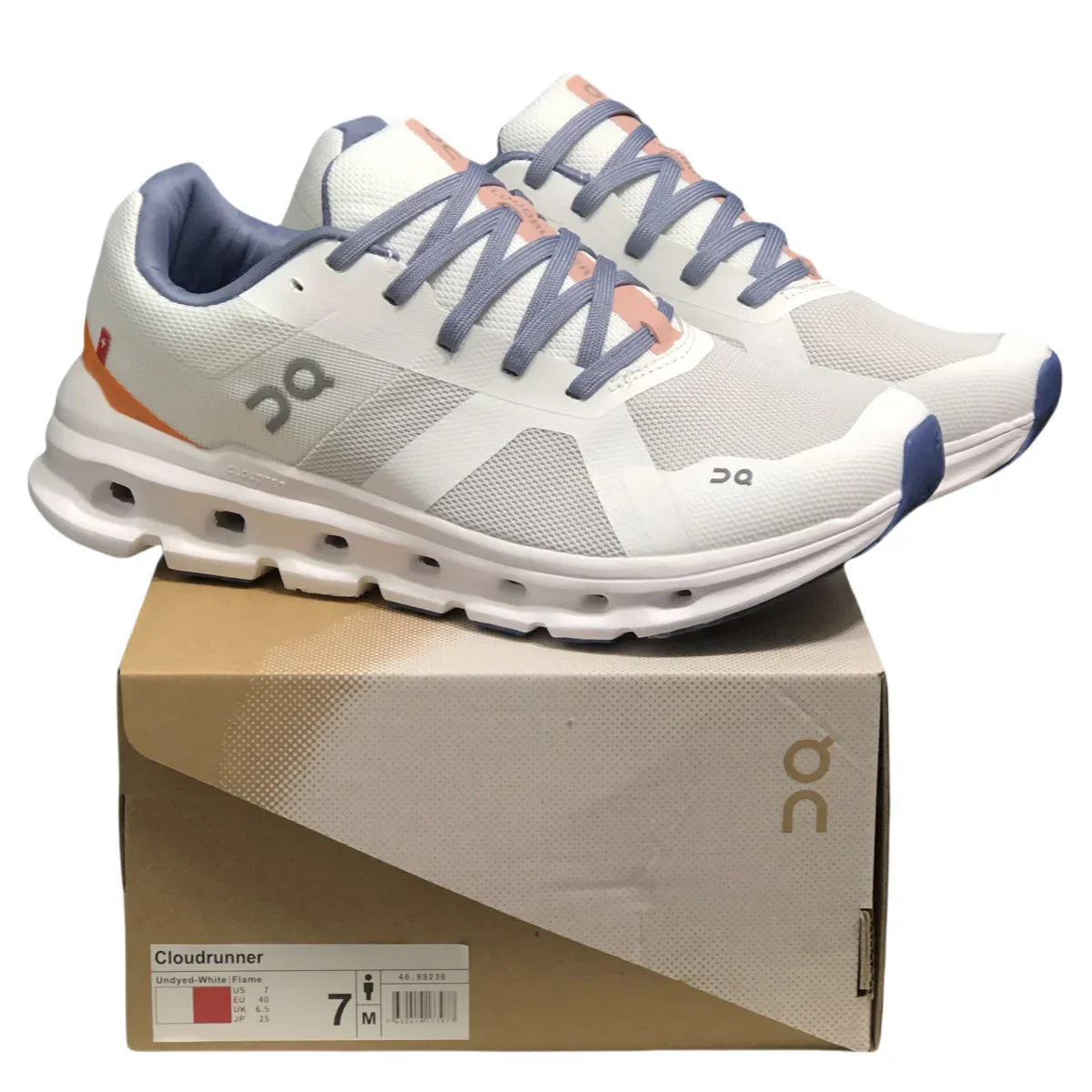 On Cloudrunner Women's White/Orange