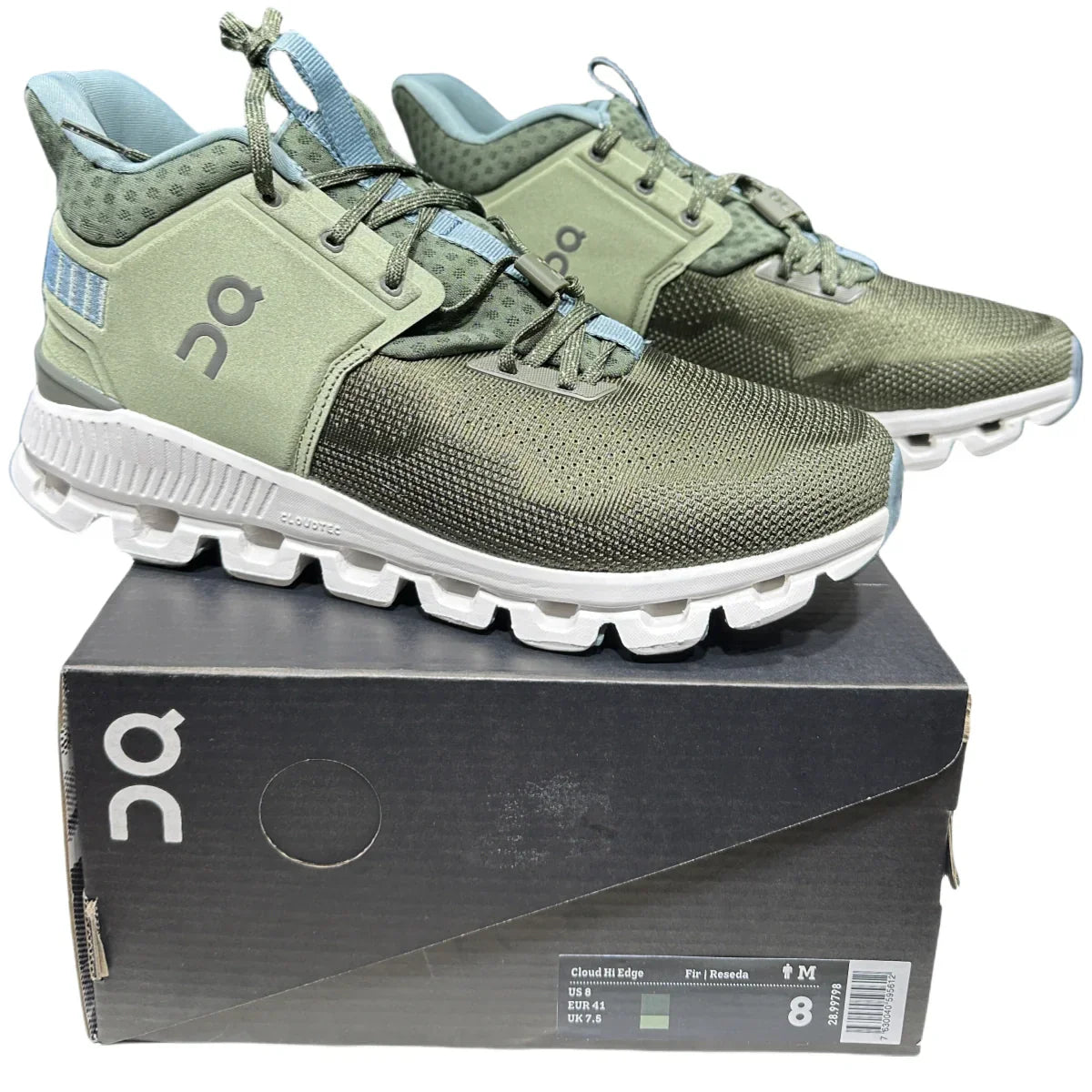 On Cloud Hi Edge Men'S Fir green/ grey green