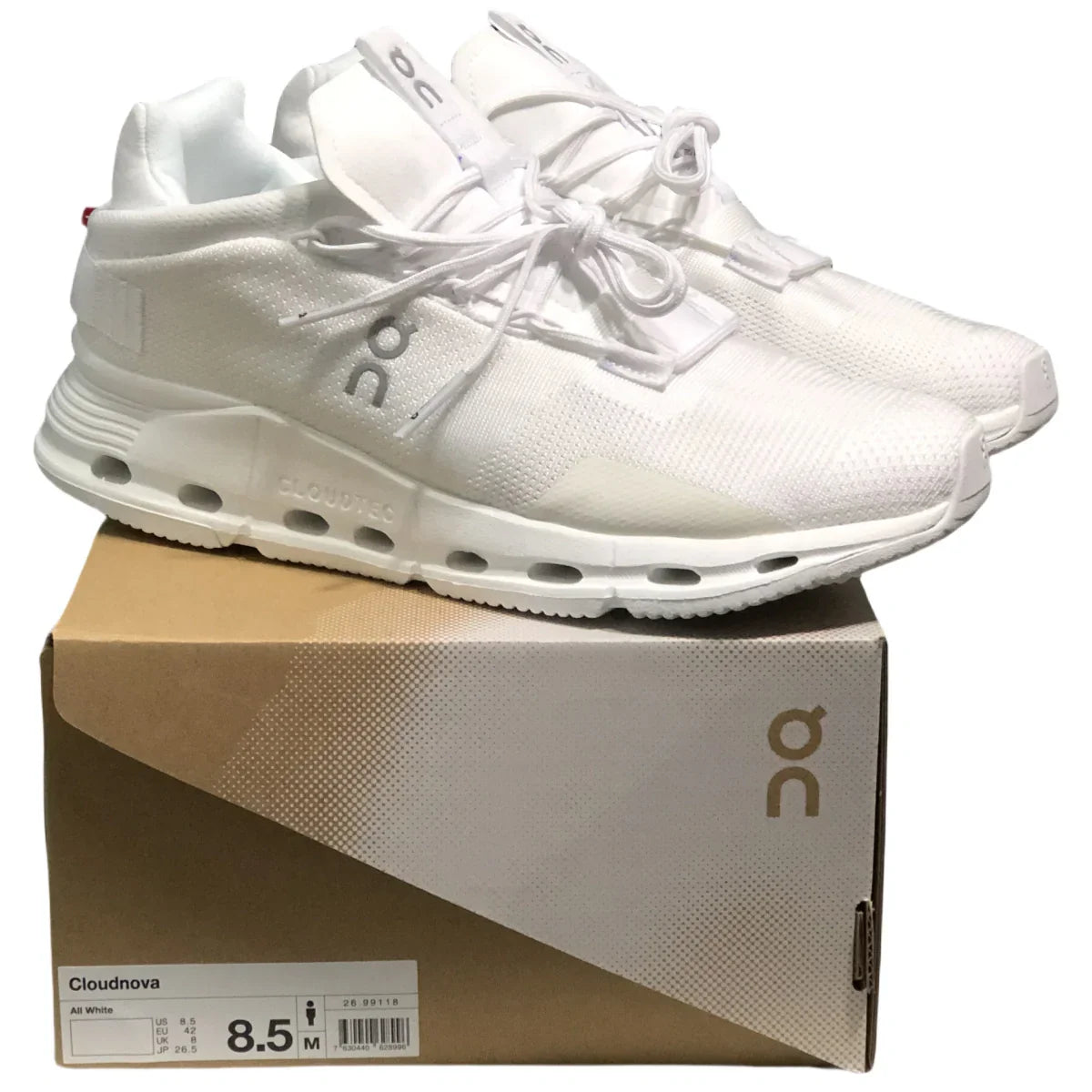 On Cloudnova Women's  White