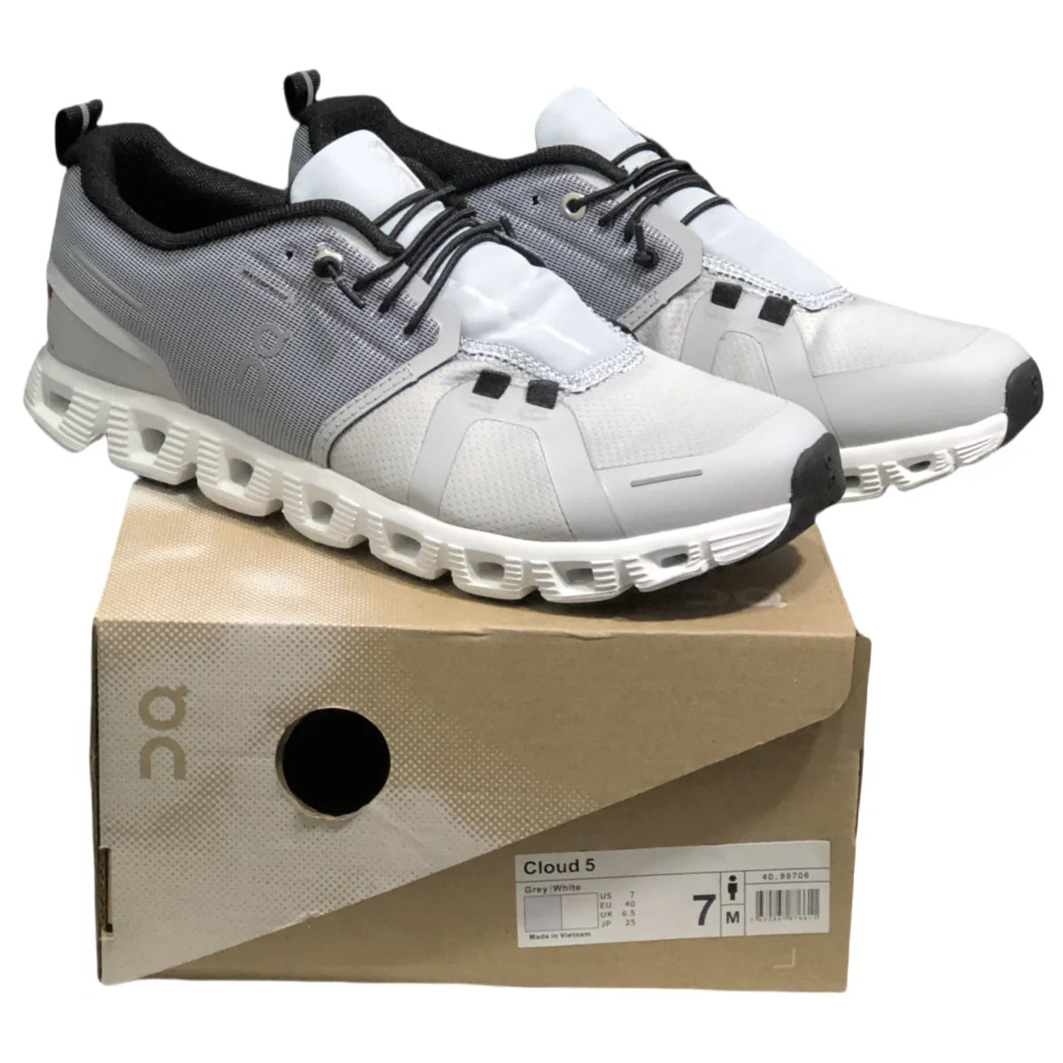 On Cloud 5  Women'S Gray/White