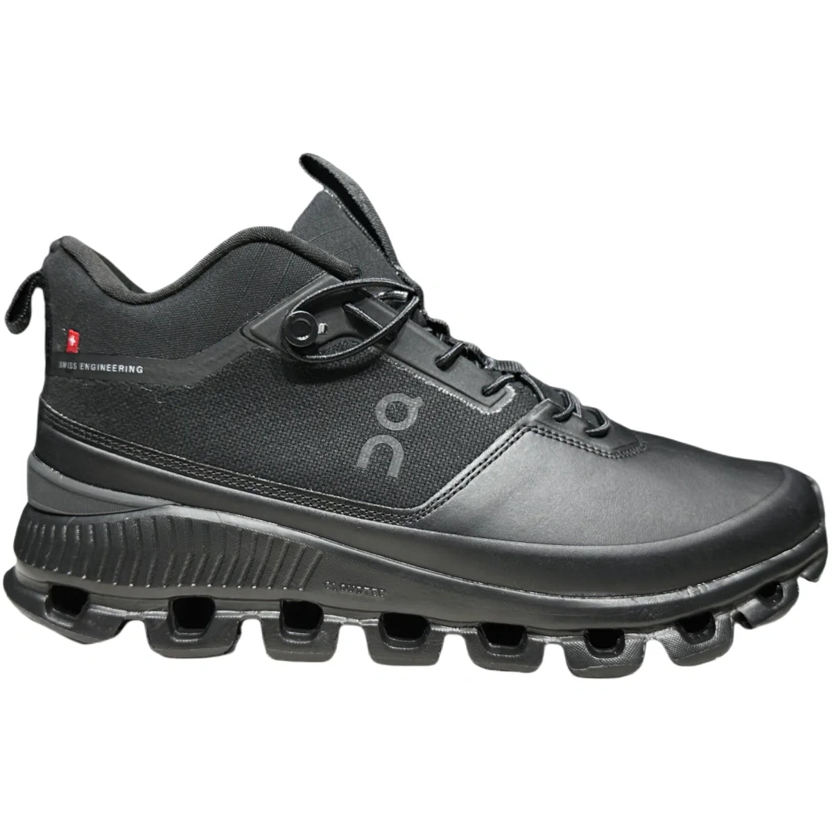 On Cloud Hi Edge  Men's  Black Leather