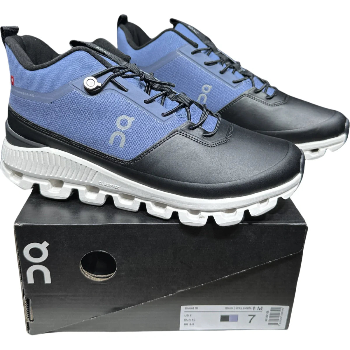 On Cloud Hi Edge  Women'S  Blue/Black