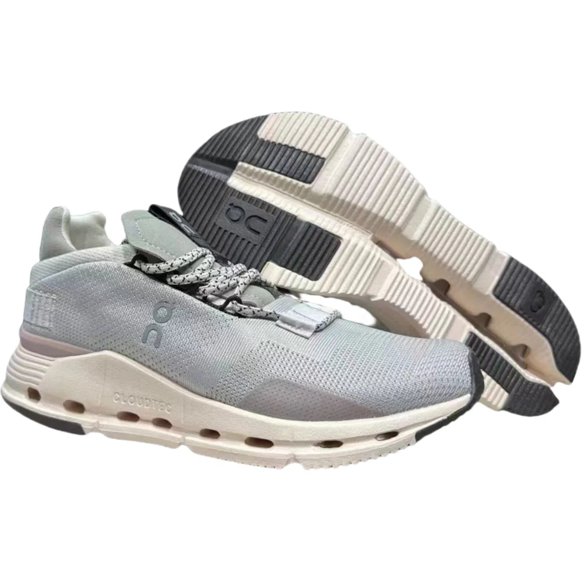 On Cloudnova  Men's White/Gray