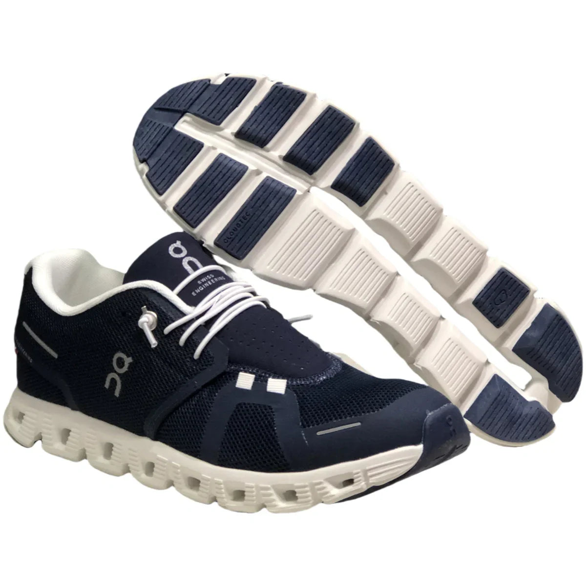 On Cloud 5  Women's Dark Blue/White