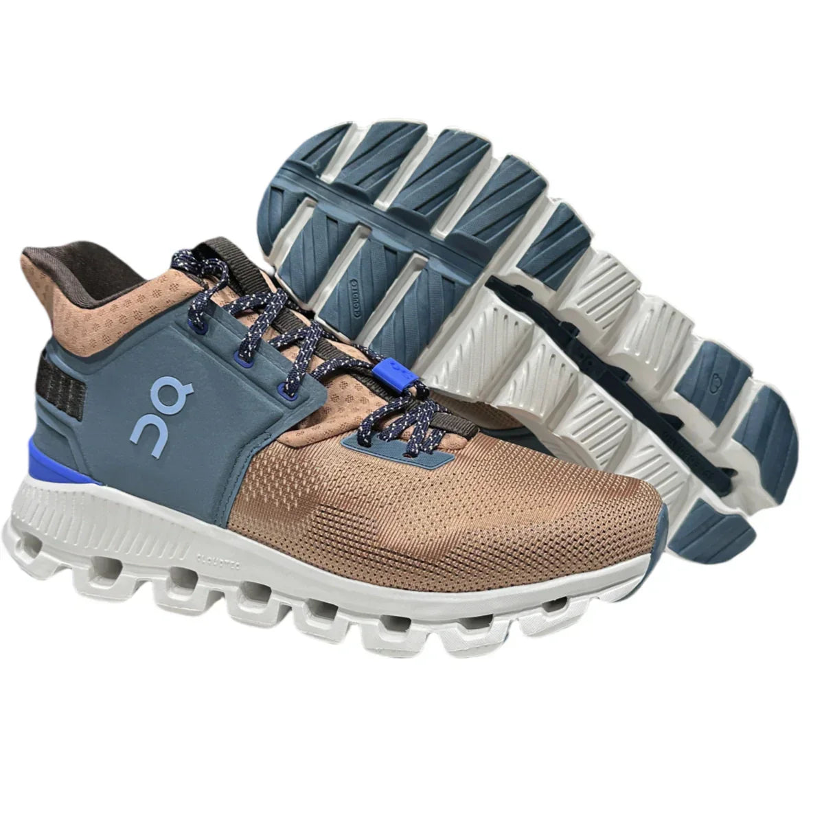 On Cloud Hi Edge   Men  Pink/ and storm blue