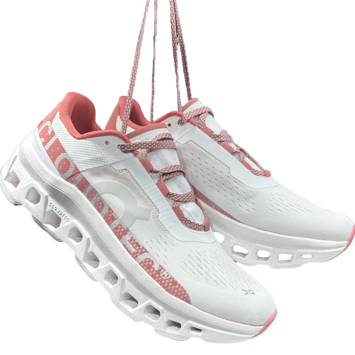 On Cloudmonster Women's White/Red