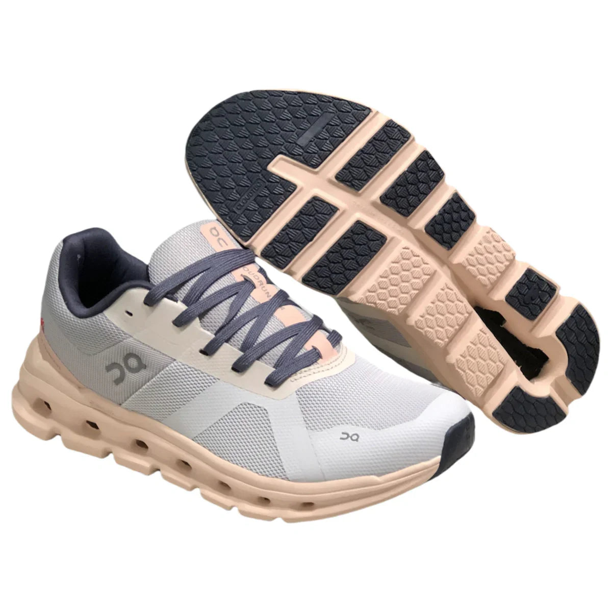 On Cloudrunner Men's Gray/Pink