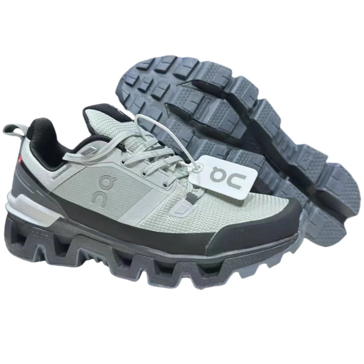 On Cloudwander Waterproof Men's White/Gray