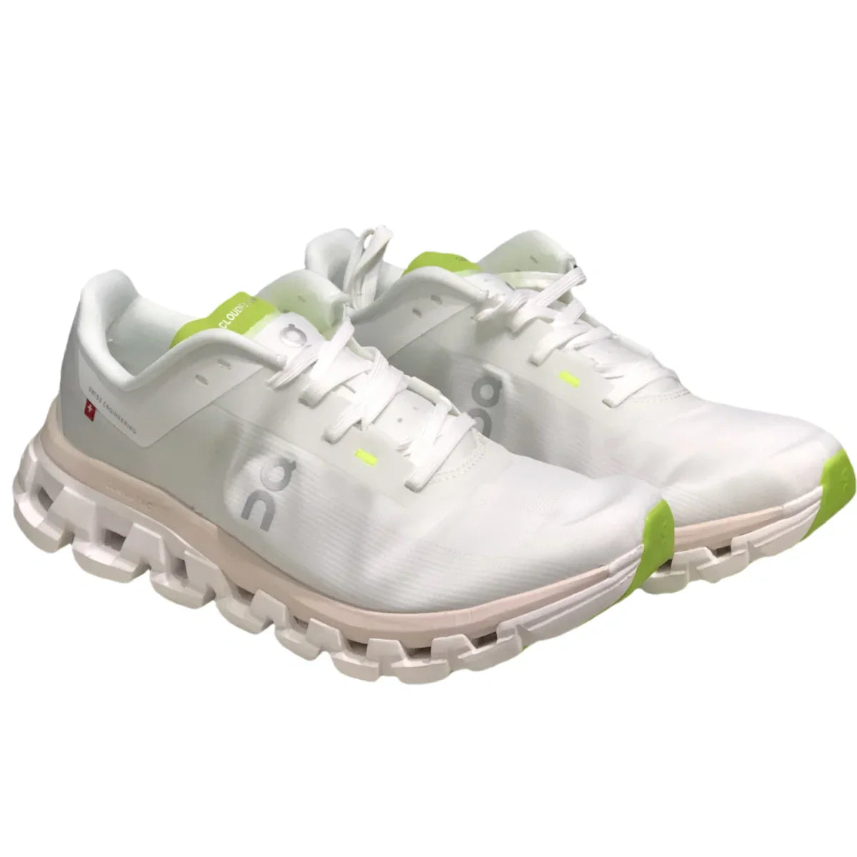 Zapatillas Cloudflow 4 para mujer en color blanco y arena