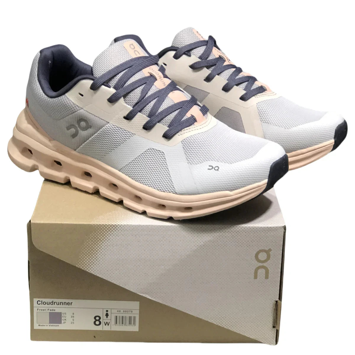 On Cloudrunner Women's Gray/Pink