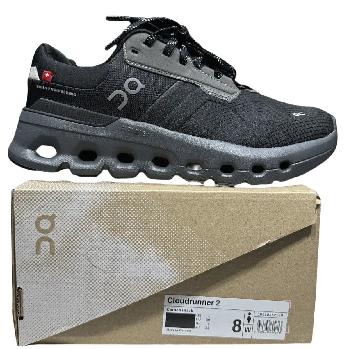 On Cloudrunner 2 Waterproof Women's Black