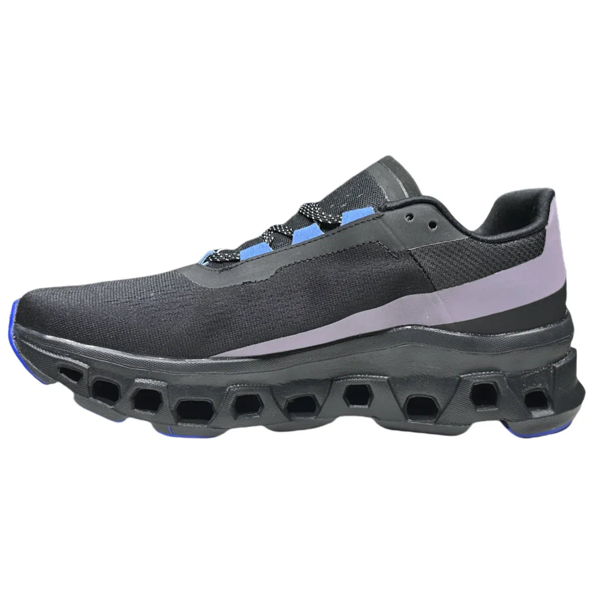 On Cloudmonster Men's Black/Blue