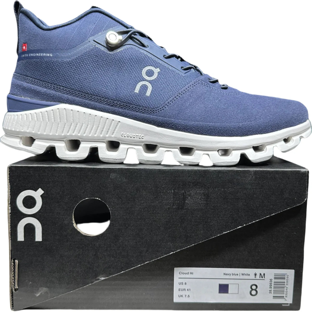 On Cloud Hi Edge  Men's  Blue/White