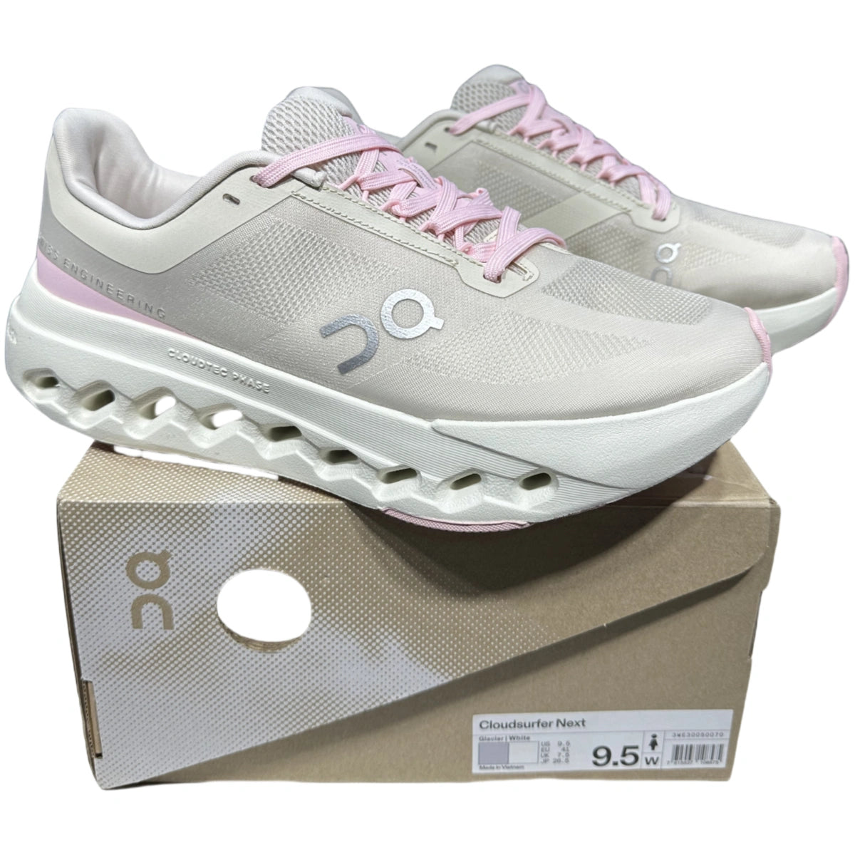 On Cloudsurfer Next Women's White/Pink