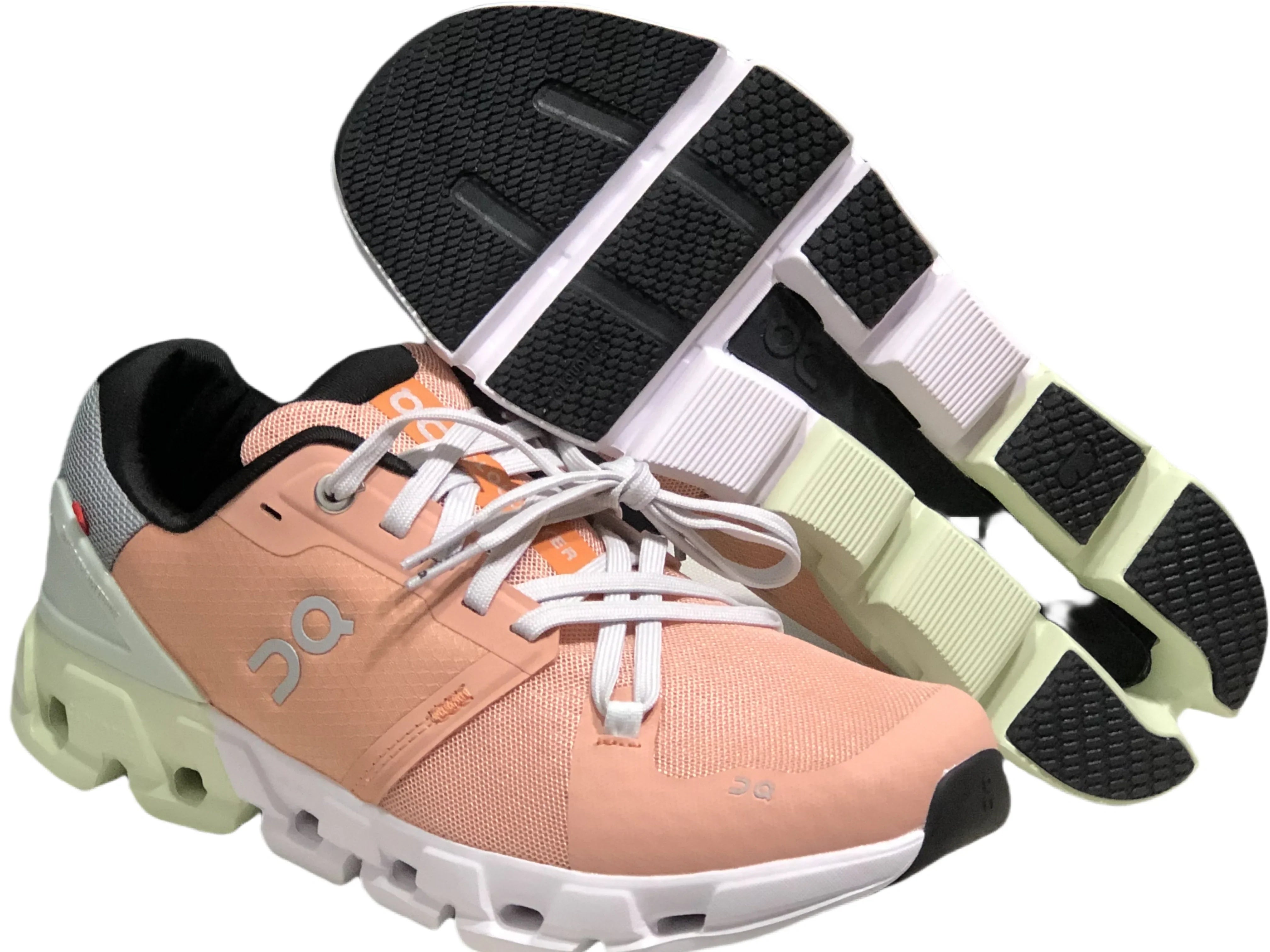 On Cloudflyer 4 Women's Peach/Green