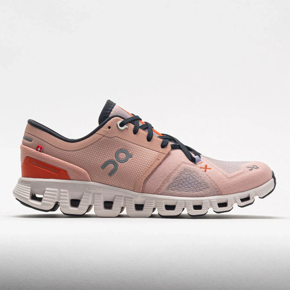 On Cloud X 3 Women's Rose/Sand