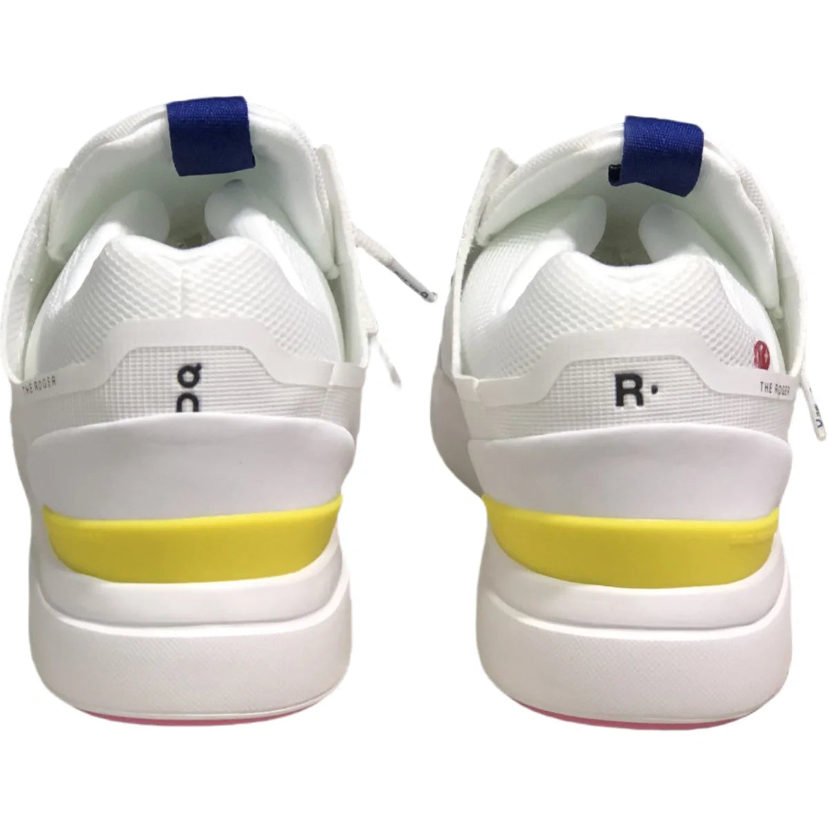 On The Roger Spin Men's White/Yellow