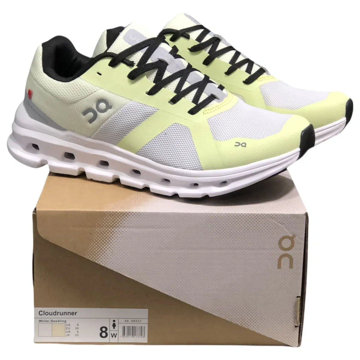 On Cloudrunner Women's White/Green