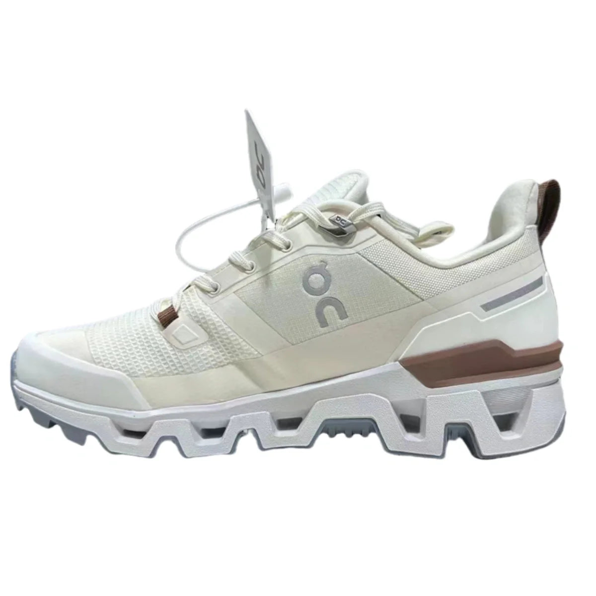 On Cloudwander Waterproof Men's White/Sand