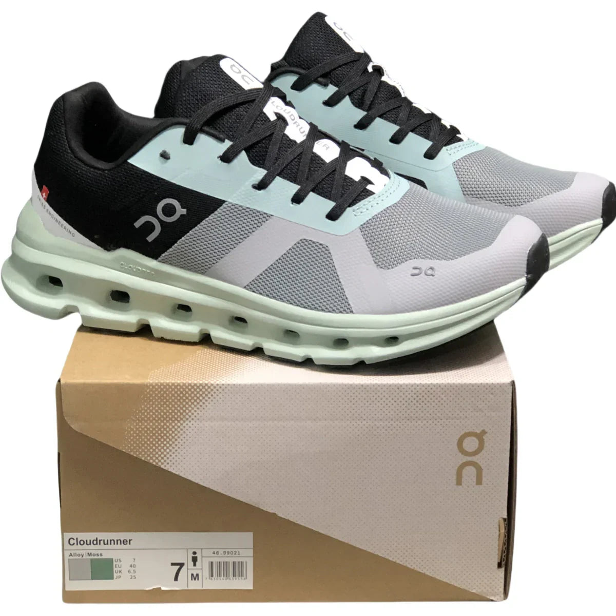 On Cloudrunner Women's Gray/Green