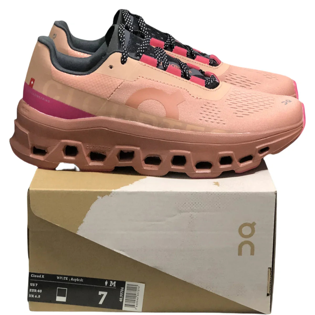 On Cloudmonster Women's Rose/Pink