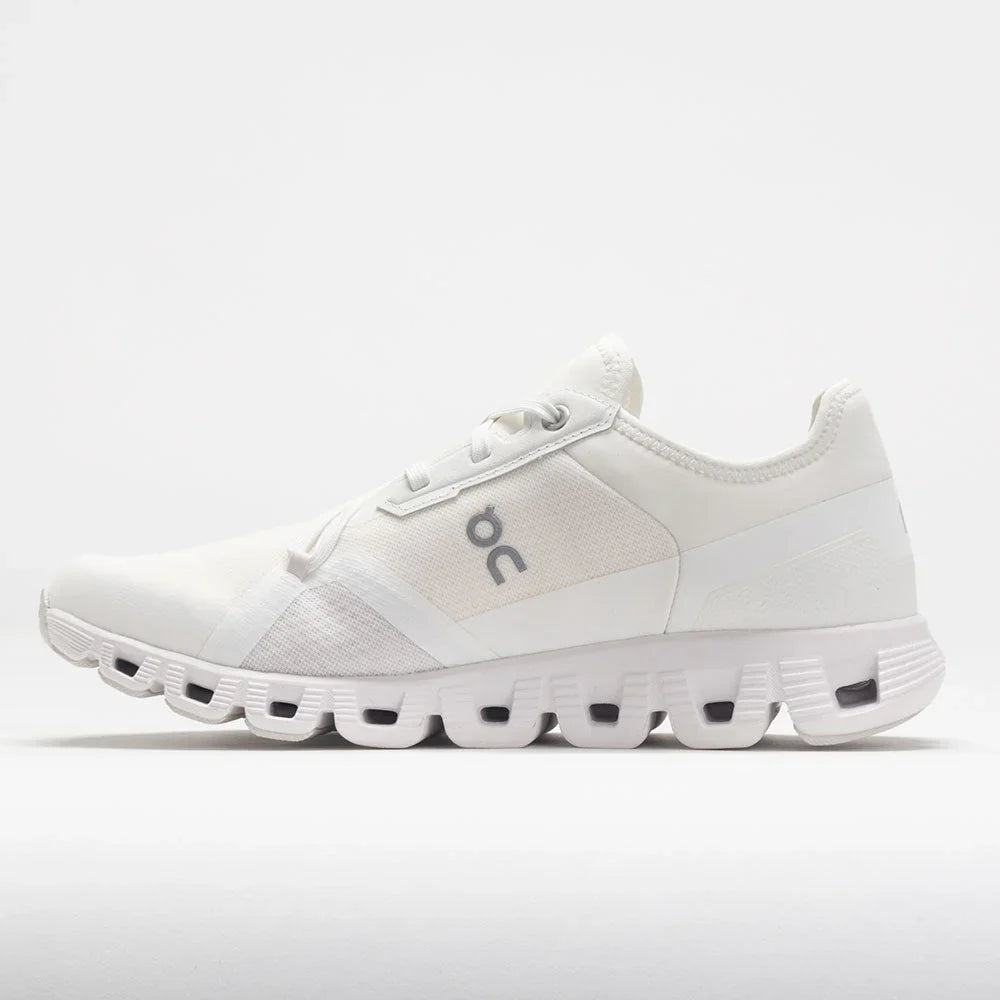 On Cloud X 3 AD Women's Undyed White/White