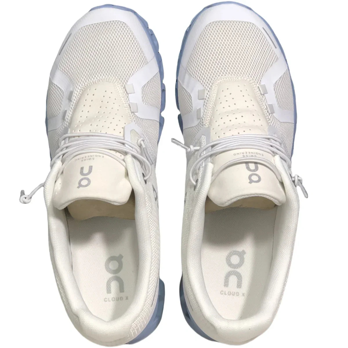 On Cloud 5  Men's White light/grey blue