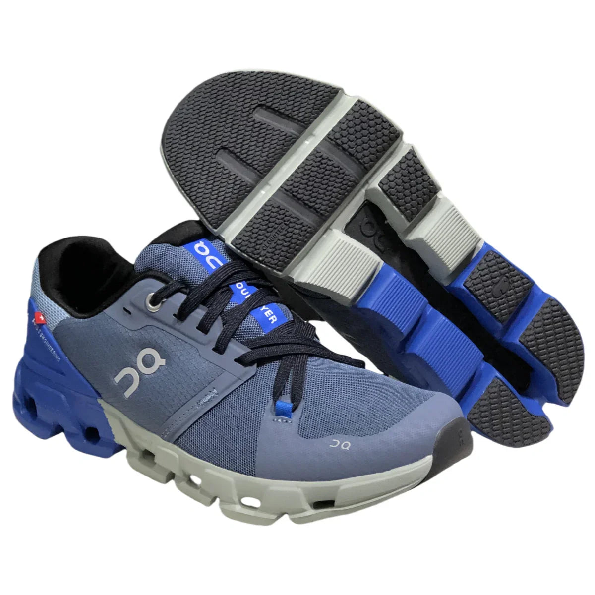 On Cloudflyer 4 Women's Gray/Blue