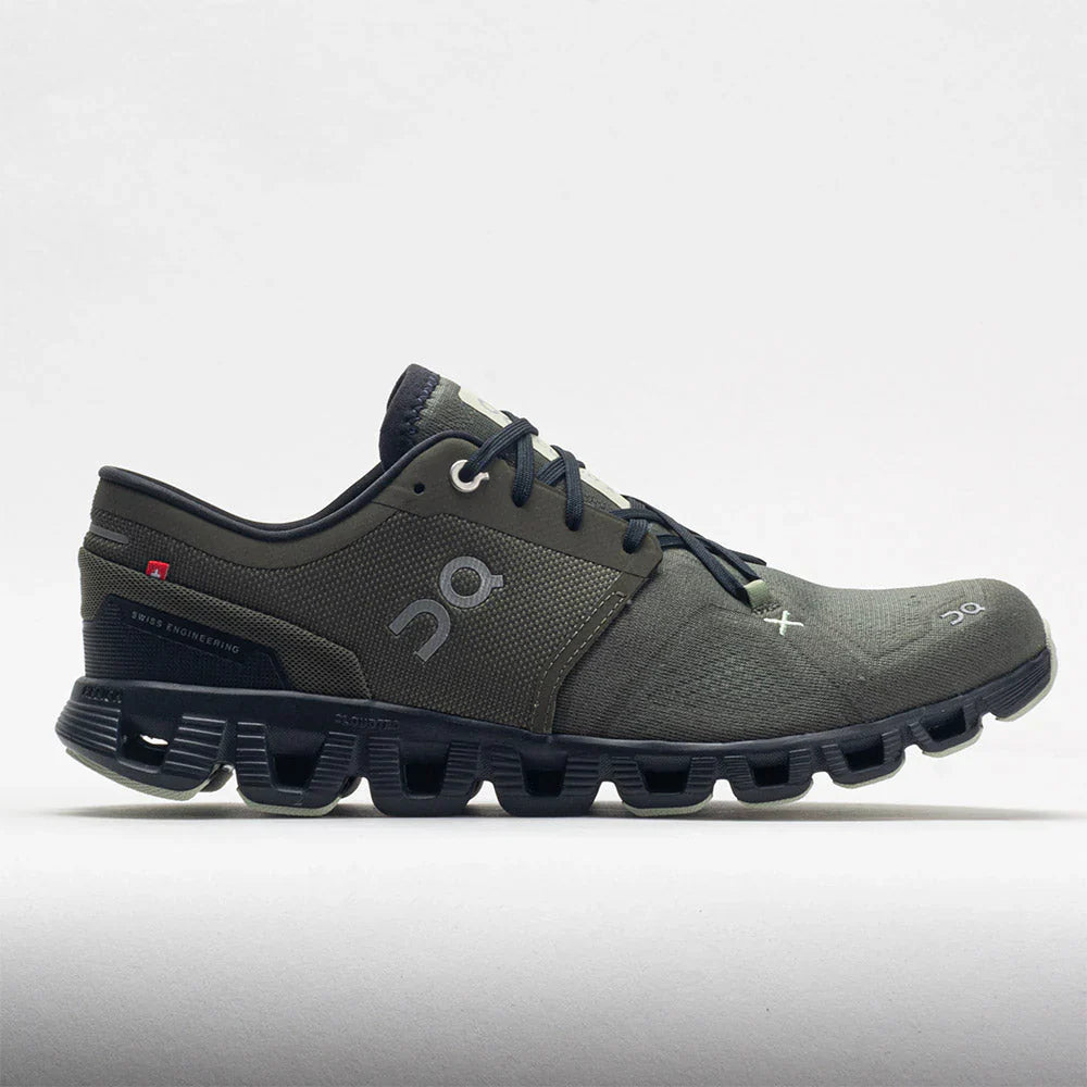 On Cloud X 3 Men's Olive/Reseda