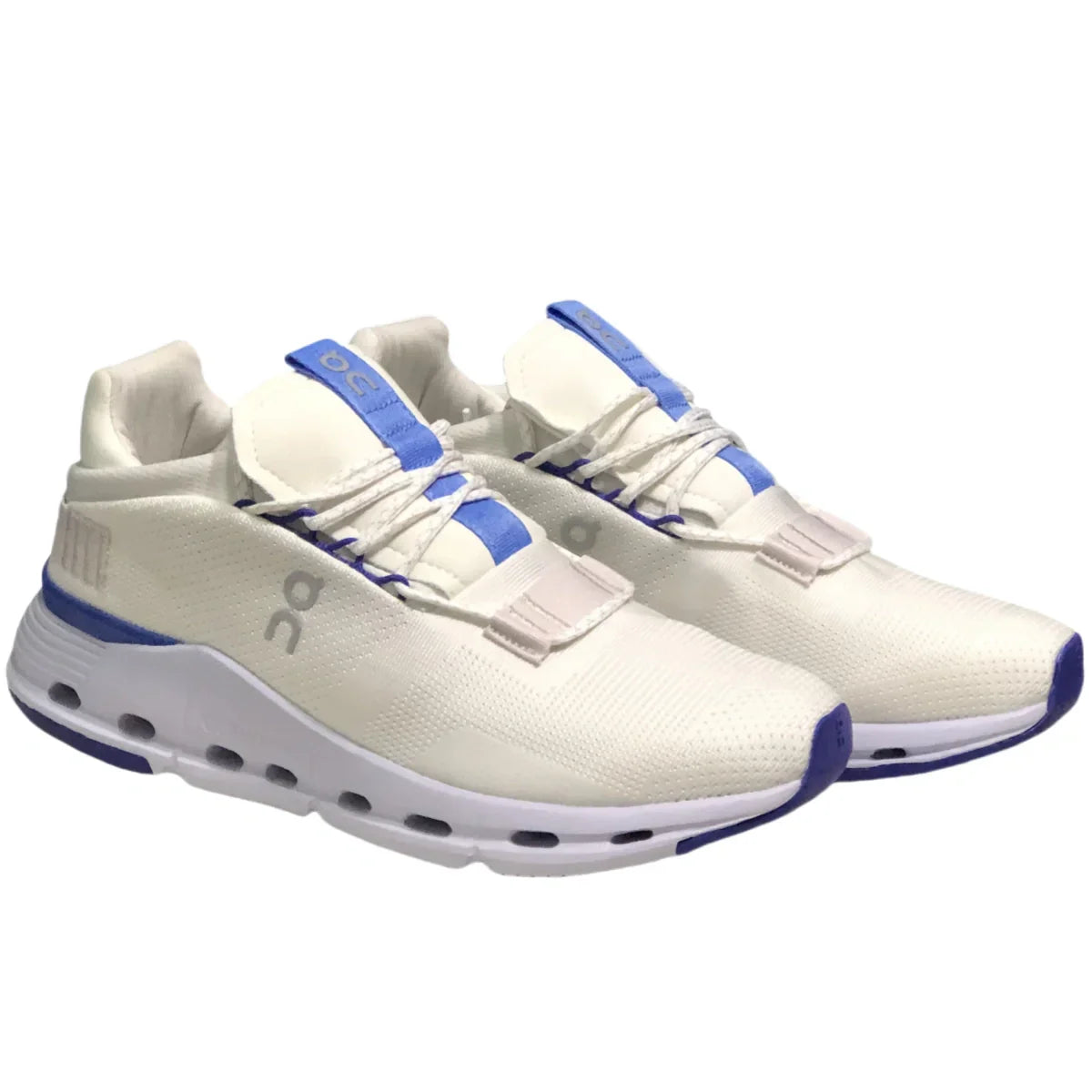 On Cloudnova Women's White/Blue