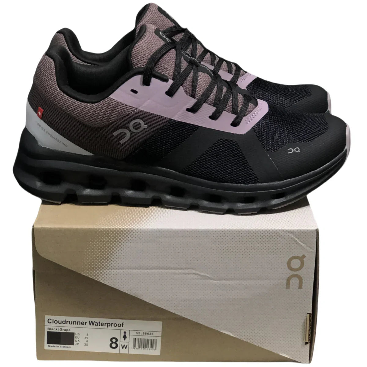 On Cloudrunner Men's Black/Brown