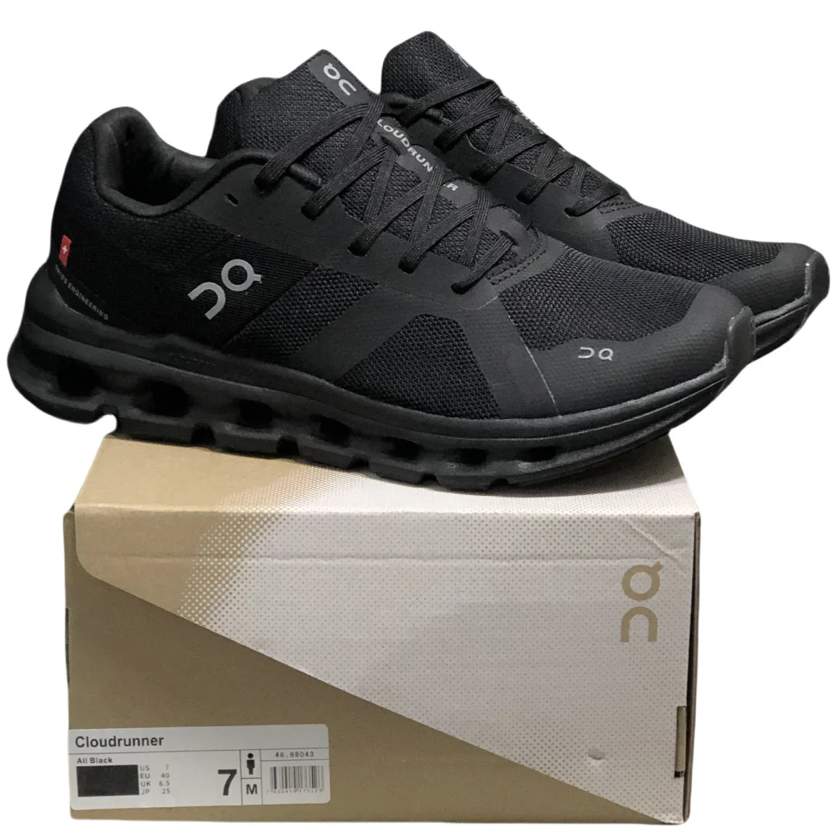 On Cloudrunner Men's Black