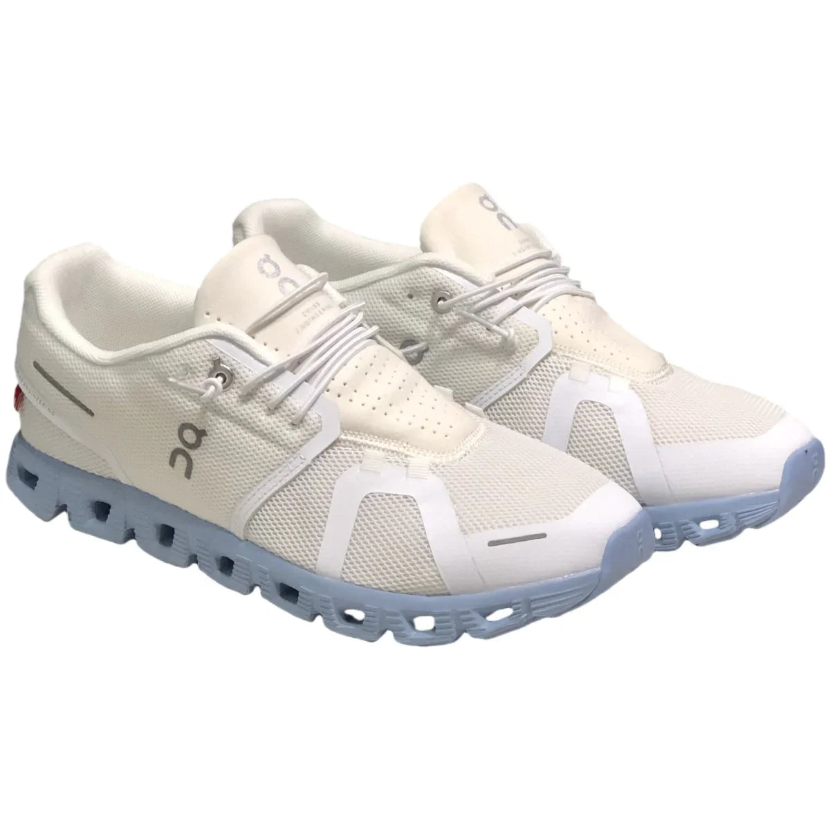 On Cloud 5  Men's White light/grey blue