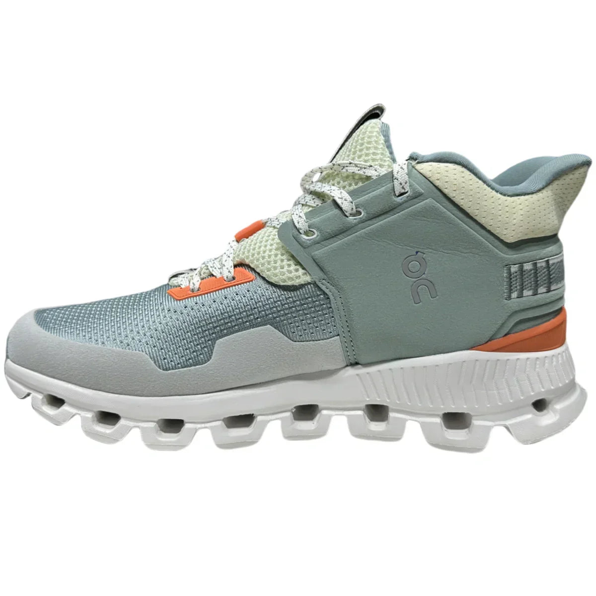 On Cloud Hi Edge  Women'S  Pebble gray sea blue