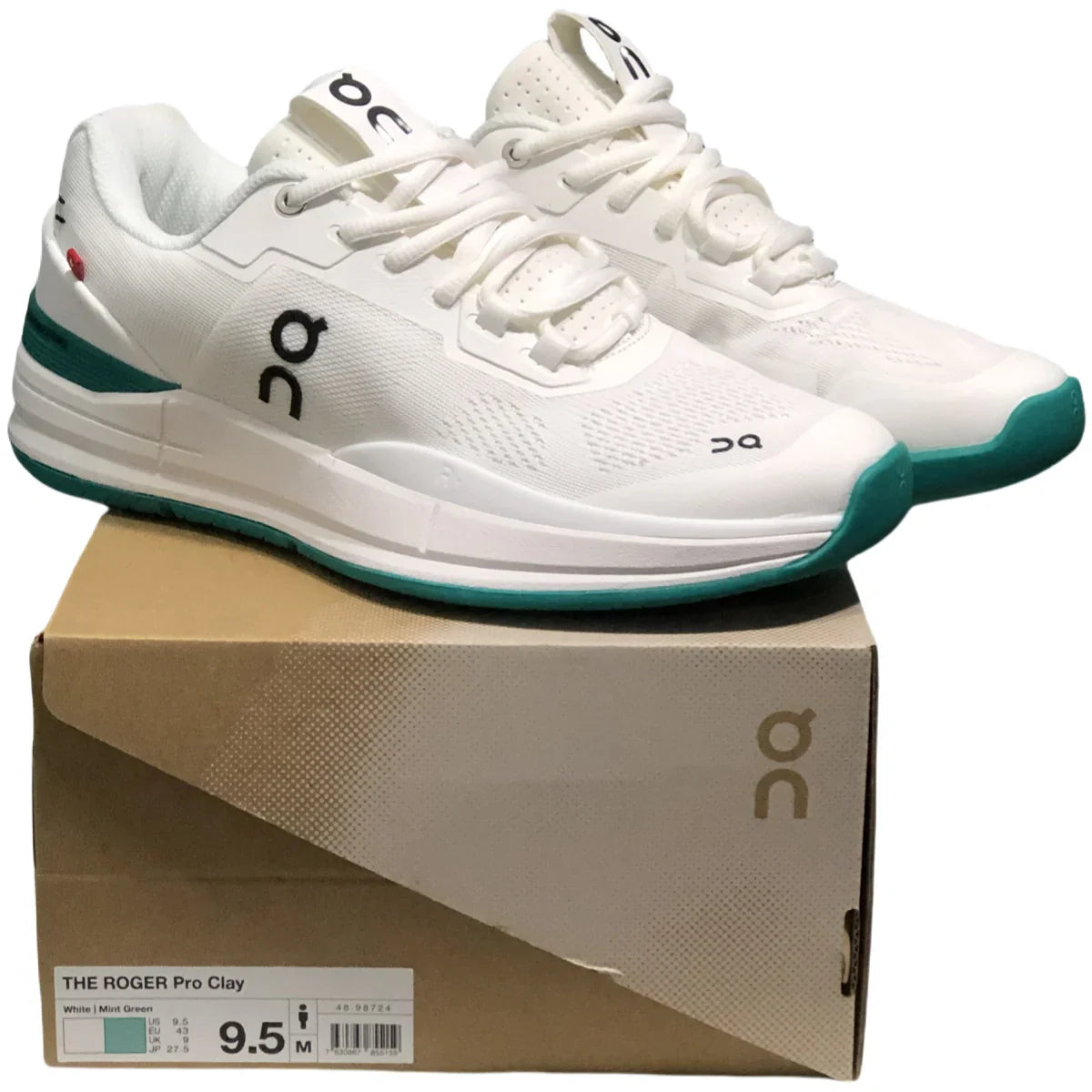 On The Roger Pro Men's White/Green