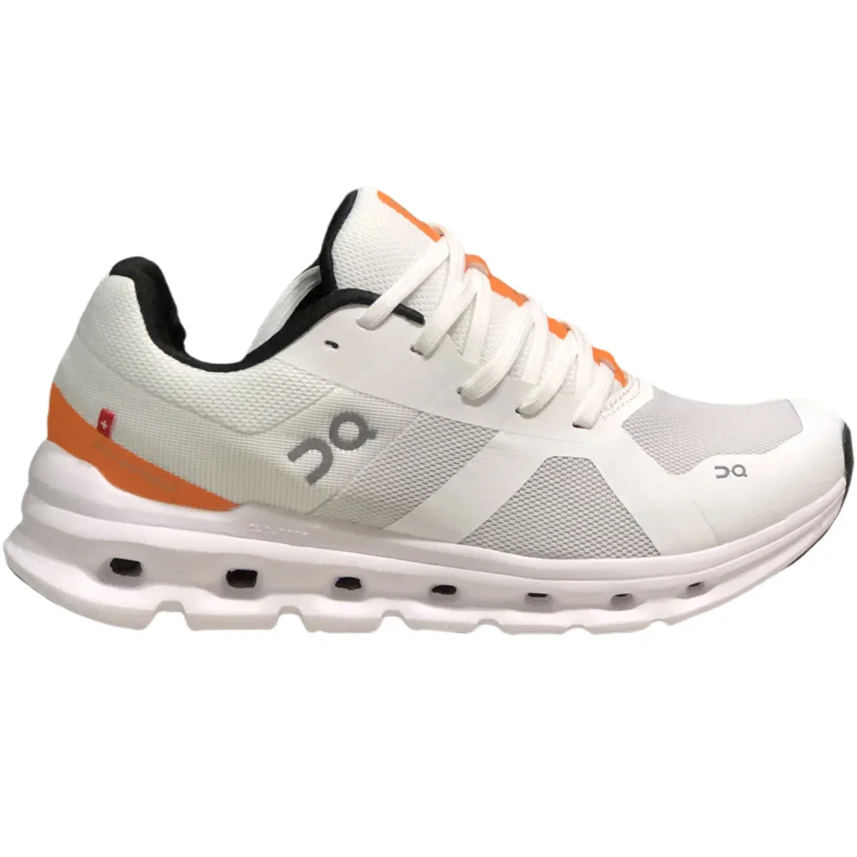 On Cloudrunner Women's Undyed White/Flame